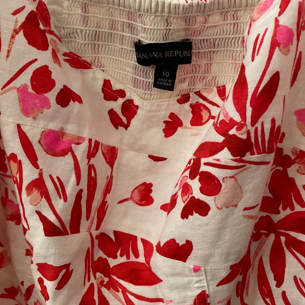 Banana republic linen Cotten dress